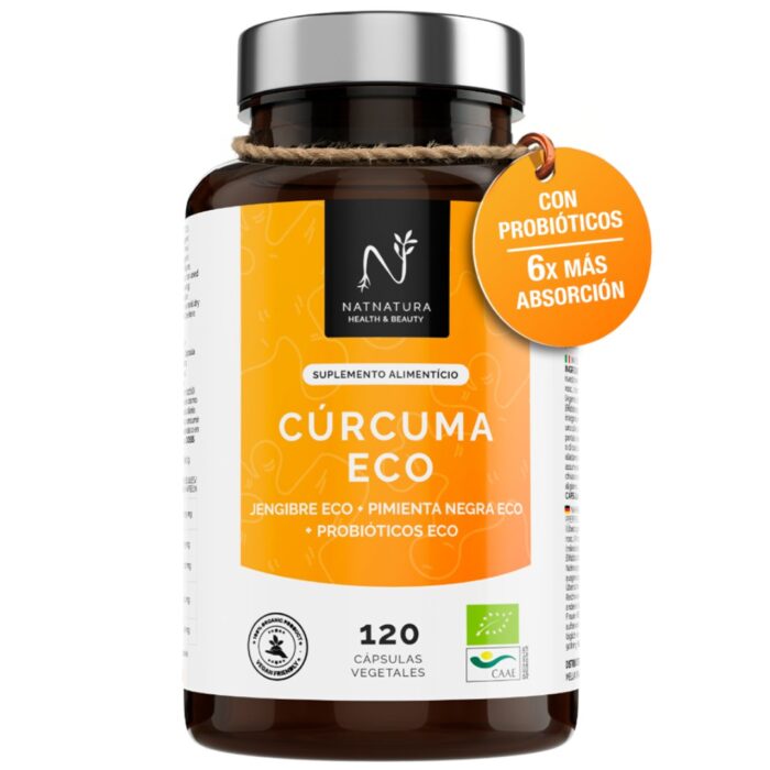 Cúrcuma con probióticos